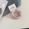 Um Par de Elásticos de Cabelo de Cetim de Alta Qualidade, Novos Elásticos de Cabelo Coreanos de Alta Elasticidade Que Não Danificam o Cabelo, Elásticos de Cabelo Básicos de Alto Valor