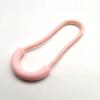 En stock PU protección del medio ambiente en forma de U cuerda de tracción ropa cuerda de tracción equipaje tirador pestaña inyección cremallera socio accesorios antideslizantes
