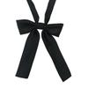 [Corbata de corona] Corbata japonesa jk para mujer, uniforme de color liso, cuello con flor de cerezo, lazo bordado de la universidad británica.
