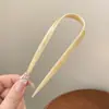 2025 Elegante Pasador en Forma de U para Mujer, Peine, Pasador, Pasador, Artefacto Fijo, Pasador, Estilo Nuevo