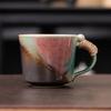 Caneca de Café Vintage Criativa Rústica de Cerâmica Feita à Mão Estilo Wabi-Sabi Caneca de Cerâmica de Alto Valor Acessório Transfronteiriço para Chá da Tarde