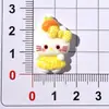 Nueva Serie de Gatitos Naranjas Pegatinas de Resina Hechas a Mano DIY Pegamento de Crema Funda de Teléfono Bolsos Crocs Pinzas para el Cabello