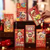 Sobres Rojos de Dibujos Animados del Año de la Oveja, Sobres de Riqueza Diaria, Sobres de Dinero de la Suerte Nuevo Estilo 2027, Sobres Rojos de Oveja Auspiciosa de Tamaño Grande al por Mayor