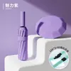 Paraguas Plegable Automático Completo de 72 Varillas para Mujer, Doble Uso Soleado y Lluvioso, Grande, Reforzado, Antiviento, Sombrilla para Hombre, Protección Solar UV