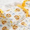 Toalla de baño para bebé, gasa de algodón puro, súper suave, absorbente, de algodón para baño, manta para recién nacidos, bolsa para bebé recién nacido, toalla, edredón