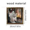 Productos de decoración transfronterizos con etiquetado y dropshipping: marcos de fotos de madera, fotos grupales, gorros de Navidad, manualidades de restaurante, dropshipping de una sola pieza