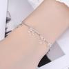 Versión coreana caliente de estrellas pequeñas de bambú exquisitos pequeños accesorios tobillera de plata del Tíbet pulsera para damas fabricantes al por mayor en stock