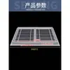 Persianas de Puerta Doble de Aleación de Aluminio, Distribuidor de Agua para Calefacción por Suelo Radiante, Cubierta de Calefacción, Puerta de Gabinete, Ventilación de Inspección de Doble Apertura, Otros
