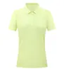 Nueva Camisa Polo de Manga Corta para Mujer 2025 con Cuello de Solapa para Deportes al Aire Libre y Ocio, Antibacteriana 7A, Absorbente de Sudor, Impermeable y Fresca