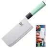 Cuchillo de Cocina de Acero Inoxidable para Mujeres, Cuchillo Pequeño Afilado para Rebanar, Cuchillo de Chef, Herramienta de Cocina Multiusos Asakh-No.303