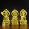 Estátuas de Cobre dos Três Imortais Puros, Taishang Laojun e Senhor Celestial Original para Adoração e Decoração, Decorações de Adoração Doméstica, Atacado de Fábrica