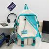 Mochila Escolar Ensino Fundamental Estudante Masculino Estudante Universitário ins Tendência Legal Design com Senso de Design Grande Capacidade Mochila Ensino Médio Leve Mochila Feminino