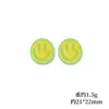 Accesorios Lindos de Cara Sonriente de Resina para Manualidades Pegamento de Crema Pasador Imán para Refrigerador Hebilla de Zapato Parche Decorativo Material