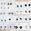 Nuevo precio especial cien tipos de acero inoxidable simple compacto geométrico moda acero de titanio alta calidad retención de color aretes pequeños para hombres y mujeres