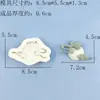 Molde de Silicona Estilo Chino Nube Auspiciosa Ola DIY Fondant Chocolate Pastel Molde para Hornear de Grado Alimenticio Venta al por Mayor