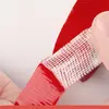 Cinta de Doble Cara del Fabricante para Pareados del Festival de Primavera, Base de Tela Roja de Malla Sin Rastro, Pareados de Alta Adhesión con Adhesivo en la Parte Posterior