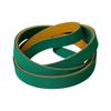 Banda Plana de Transmisión de Nailon Base de Lámina Amarillo-Verde para Impresión, Equipo Textil, Banda Plana Industrial, Resistente al Desgaste y a Altas Temperaturas