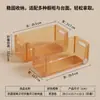 Caja de almacenamiento para vasos de agua, antibacteriana con iones de plata, material de PP plegable, con una apertura frontal para fácil acceso, adecuada para organizar y almacenar artículos en un aparador o gabinete para uso doméstico