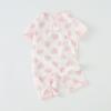 Mameluco de Bebé Verano Delgado Algodón Puro Ropa de Verano Ropa de Escalada Haggit de Manga Corta de Verano para Bebé Ropa para Recién Nacido Primavera