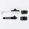 Luz de Ciclismo COB Transfronteiriça Luz de Advertência Traseira Luz Impermeável para Ciclismo Noturno ao Ar Livre Equipamento de Ciclismo