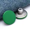 Fivela de Metal para Jeans Colorida Pontiaguda Desmontável Sem Costura Sem Pregos Fivela em Forma de I