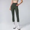 Pantalones de Yoga Elásticos Cómodos de Estiramiento Cintura Alta Control de Abdomen Levantamiento de Glúteos Específicos para Entrenamiento de Pilates y Deportes