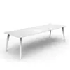 Silla de ratán moderna minimalista para patio exterior, proyecto de balcón, silla de ratán impermeable y resistente al sol, sofá de respaldo exterior