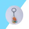 Libro Rojo Pequeño Estilo Similar Familia de Caniches Sambelle Nariz Pequeña Ga Lindo Llavero Acrílico Doble Cara Colgante para Mochila Escolar