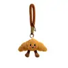 Colgante de Croissant de Dibujos Animados Lindo Creativo Muñeco de Peluche Colgante para Bolso Colgante para Mochila Llavero Regalo de Cumpleaños