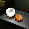 Molde de silicone DIY cruz abóbora Halloween gesso aromaterapia assar fondant amassável liberação fácil molde de silicone