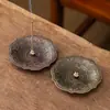 Porta incienso creativo de loto estilo chino para uso doméstico, soporte para incienso que puede atrapar las cenizas del incienso, decoración de incienso para interiores, quemador de incienso de sándalo