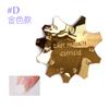 Manicura Placa de Acero Francesa Nueva Placa de Acero para Dar Forma a la Manicura Francesa Modelo Fabricación de Uñas de Cristal Molde de Acero Inoxidable Varios