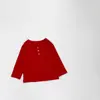 Camiseta Henley Básica de Manga Longa Multicor para Bebês (Primavera e Outono), Camisa Base Lisa Macia e Versátil para Bebês e Crianças Pequenas, Tendência