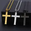 Colgante de Cruz de Nudo Irlandés Clásico Europeo y Americano, Collar Simple y Moderno de Acero Inoxidable para Hombres, Collar de Acero Inoxidable