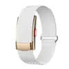 Pulseira Inteligente QX AIR com Design Sem Tela, Monitora Temperatura Corporal, Oxigênio no Sangue, Frequência Cardíaca, Saúde, VFC, Versão Transfronteiriça Pulseira Esportiva