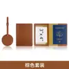 Em estoque internacional bolsa de passaporte em couro PU porta-passaporte e passagem de avião etiqueta de bagagem capa protetora de couro para passaporte cartão de embarque