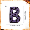 Decoraciones de Madera de Doble Capa con Letras de Halloween 'Boo' Adornos Creativos para Estanterías Decoraciones de Escritorio Ambiente Festivo Accesorios