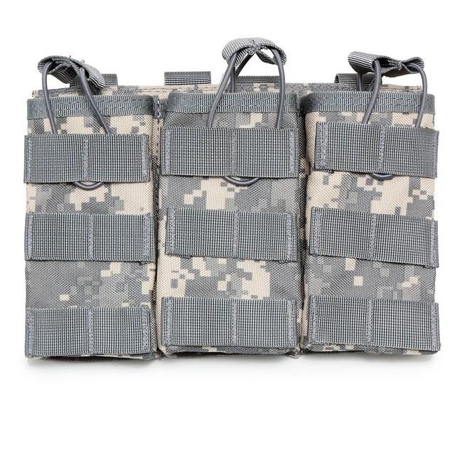Tactical-Molle-Triple-Magazine