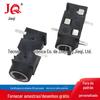 PJ-320F patch de cobre soquete de fone de ouvido cabeça de cobre SMT base de fone de ouvido 3,5 milímetros base de interface de áudio
