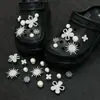 Acessórios DIY para Crocs Fivelas Decorativas para Sapatos Estilo Fada Flor de Sapato Enfeites Corrente de Conchas Estrela Fivelas de Sapato Acessórios Acessórios