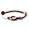 Pulsera de Pareja Cuerda Roja Sauvignon Blanc Joyería Estudiantil Pulsera de Nudo de Diamante Conmemorativo para Hombres y Mujeres Cuerda de Mano Tejida a Mano