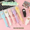 Peine Plegable de Dibujos Animados Lindo de Doble Propósito, Peine de Peluquería Portátil, Mini Peine de Masaje de Dientes Suaves Multifuncional para Viajes t