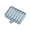 Jabonera para Baño Caja de Almacenamiento para Baño Portafiltro de Drenaje Jabones Estante para Inodoro Cocina para Dispensador Esponja Botella Taza en Baño Cocina Lavabo de Cocina o Encimera