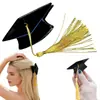 Pinza para el pelo con gorro de graduación de nuevo modelo transfronteriza