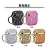 Broca de strass galvanizada flash para capa protetora de Airpods Pro Apple 1ª/2ª/3ª geração proteção de fone de ouvido Bluetooth