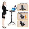 Soporte de trípode elevador extraíble portátil para tableta, soporte plegable para proyector