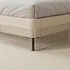 Paneles barrera para debajo de la cama y del sofá para evitar la entrada de gatos y perros, para detener la caída de juguetes, paneles de rejilla domésticos a prueba de polvo, y para evitar que los gatos se arrastren por debajo