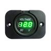 Nuevo Coche Universal Coche de Batería y Barco Instrumento de Voltaje Modificado Pantalla Digital Led Voltímetro de Vehículo de Tres Posiciones Placa Fija
