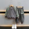 Conjunto de Ropa de Primavera para Niño 2025 Ropa Nueva para Bebé Ropa para Niños Sudadera de Primavera Elegante y a la Moda Primavera y Otoño Niños