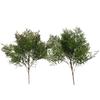 Planta verde artificial Nantianzhu, flor artificial, arreglo floral para bodas Mori, decoración de paisajes de interior, planta bonsái, decoración floral